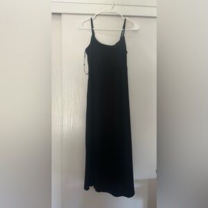 Black midi dress new with tags